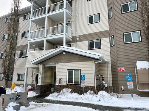 401-12015 Royal Oaks Drive, Grande Prairie, AB - Outdoor With Balcony With Facade