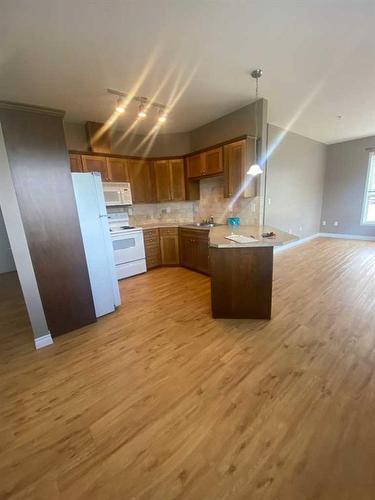 103-9229 Lakeland Drive, Grande Prairie, AB - Indoor Photo Showing Kitchen