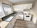 9814 104 Avenue, Grande Prairie, AB  - Indoor Photo Showing Kitchen With Double Sink 