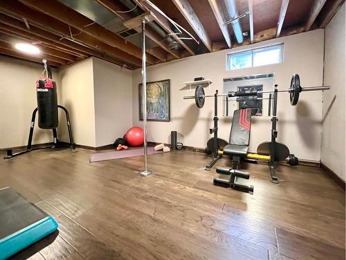 9652 82 Avenue, Grande Prairie, AB - Indoor Photo Showing Gym Room