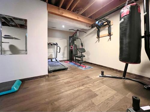 9652 82 Avenue, Grande Prairie, AB - Indoor Photo Showing Gym Room