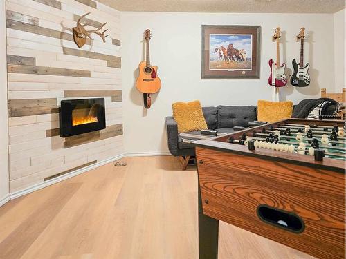 10709 98Th Avenue, Grande Cache, AB - Indoor With Fireplace