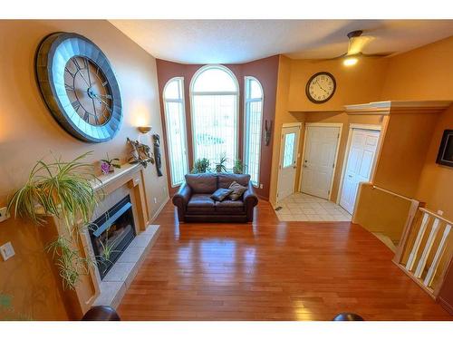 11918 105 Street, Grande Prairie, AB - Indoor With Fireplace