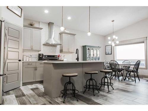 8685 122 Avenue, Grande Prairie, AB - Indoor Photo Showing Kitchen With Upgraded Kitchen