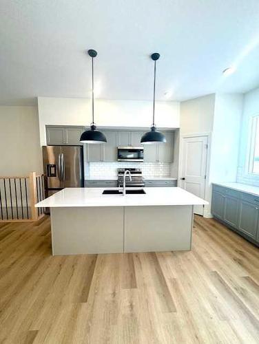 161-11850 84 Avenue, Grande Prairie, AB - Indoor Photo Showing Kitchen With Double Sink