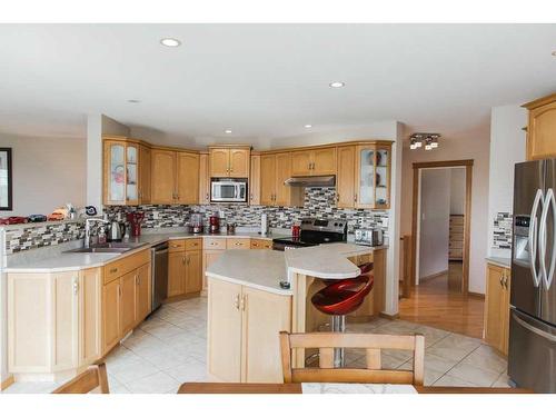 10007 104 Street, Sexsmith, AB - Indoor Photo Showing Kitchen With Double Sink