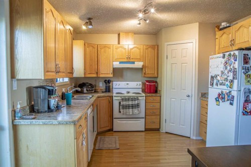 10808 100 Avenue, High Level, AB - Indoor Photo Showing Kitchen With Double Sink