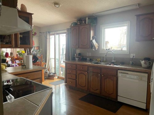11500 112 Ave., Fairview, AB - Indoor Photo Showing Kitchen With Double Sink