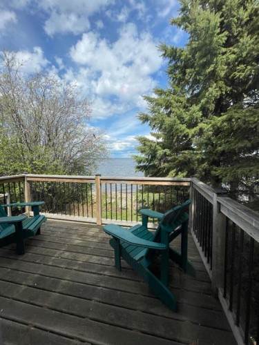 75 Peace River Avenue, Joussard, AB - Outdoor With Deck Patio Veranda