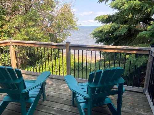 75 Peace River Avenue, Joussard, AB - Outdoor With Deck Patio Veranda