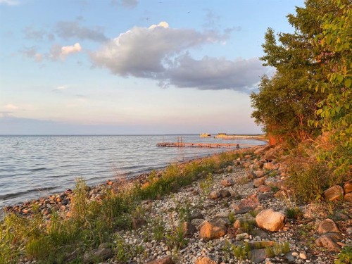 75 Peace River Avenue, Joussard, AB - Outdoor With Body Of Water With View