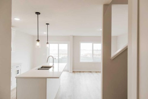 9558 114 Avenue, Clairmont, AB - Indoor Photo Showing Kitchen With Double Sink