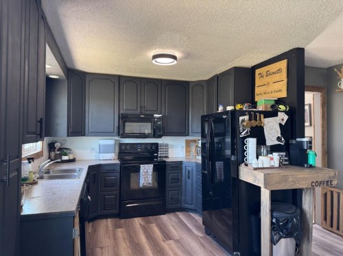 51002 Twp Rd 794, Rural Spirit River No. 133, M.D. Of, AB - Indoor Photo Showing Kitchen With Double Sink