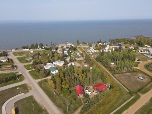#7 Lakeview Drive, Joussard, AB - Outdoor With Body Of Water With View