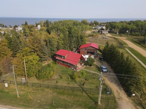 #7 Lakeview Drive, Joussard, AB - Outdoor With Body Of Water With View