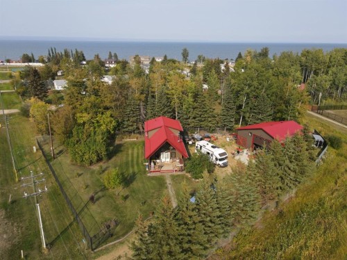 #7 Lakeview Drive, Joussard, AB - Outdoor With Body Of Water With View