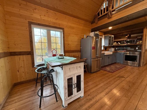 #7 Lakeview Drive, Joussard, AB - Indoor Photo Showing Kitchen