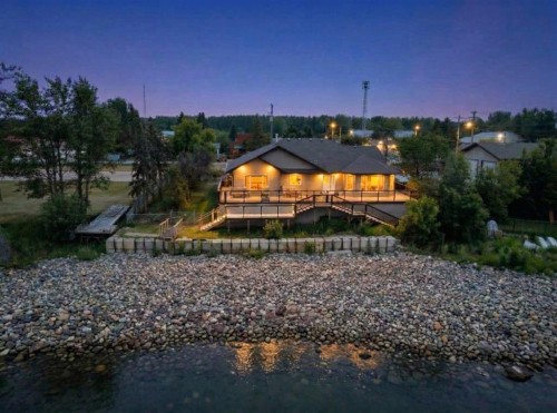 81 Peace River Avenue, Joussard, AB - Outdoor With Deck Patio Veranda