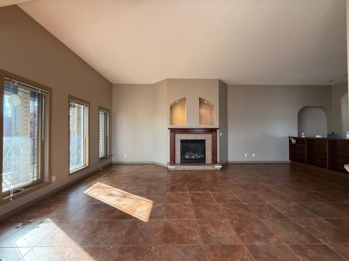 81 Peace River Avenue, Joussard, AB - Indoor Photo Showing Other Room With Fireplace