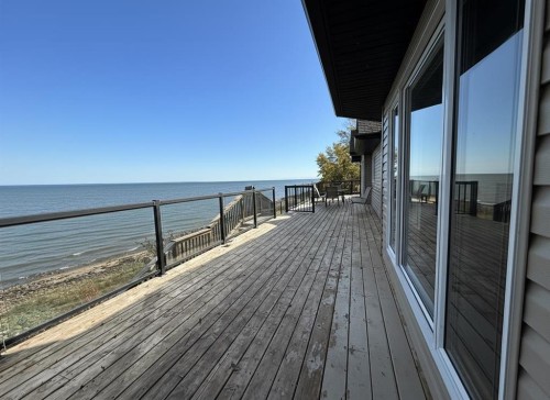 81 Peace River Avenue, Joussard, AB - Outdoor With Body Of Water With Deck Patio Veranda
