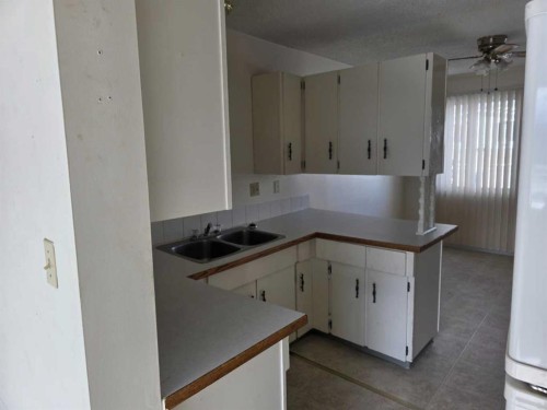 107 97 Avenue, Grande Cache, AB - Indoor Photo Showing Kitchen With Double Sink