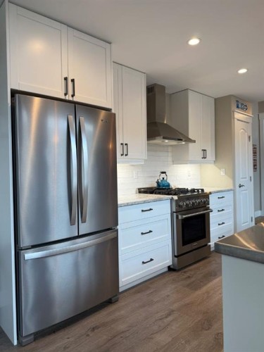 7-13417 Twp Rd 752A, High Prairie, AB - Indoor Photo Showing Kitchen With Stainless Steel Kitchen With Upgraded Kitchen