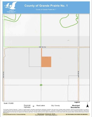 Twp Rd 704, Rural Grande Prairie No. 1, County Of, AB 