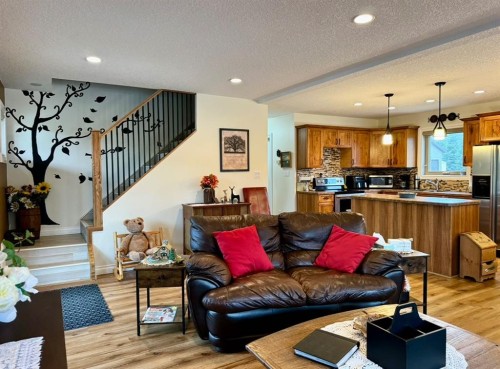 125 Monias Drive, Rural Big Lakes County, AB - Indoor Photo Showing Living Room