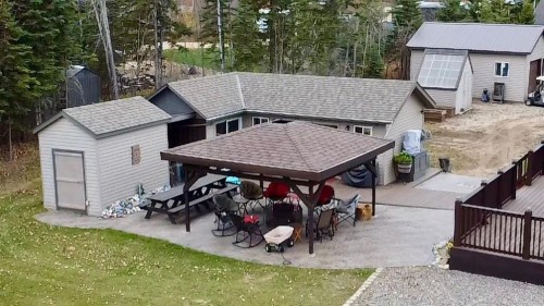 125 Monias Drive, Rural Big Lakes County, AB - Outdoor With Deck Patio Veranda With Exterior