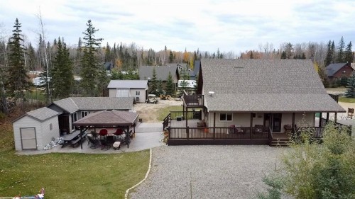 125 Monias Drive, Rural Big Lakes County, AB - Outdoor With Deck Patio Veranda