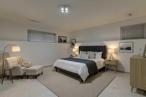 103 11A Street, Beaverlodge, AB - Indoor Photo Showing Bedroom