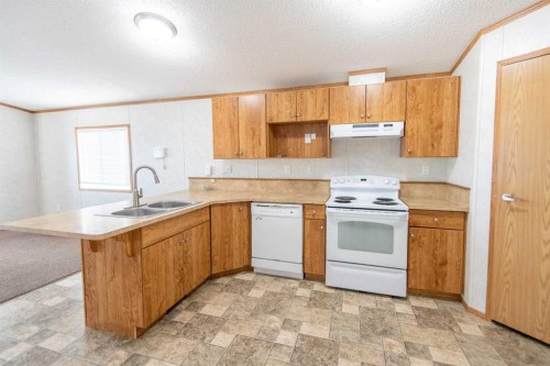 10509 110 Ave, La Crete, AB - Indoor Photo Showing Kitchen With Double Sink
