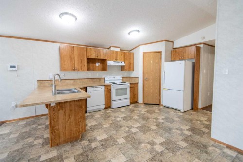 10509 110 Ave, La Crete, AB - Indoor Photo Showing Kitchen With Double Sink