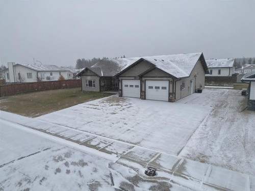 9005 Forest St, La Crete, AB - Outdoor With Facade