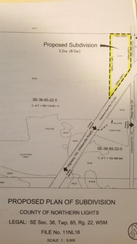 Weberville Road, Rural Northern Lights, County Of, AB 