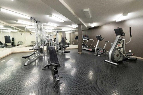 401-9120 96 Avenue, Grande Prairie, AB - Indoor Photo Showing Gym Room