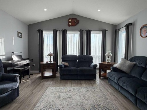 829 Cherry Street, Beaverlodge, AB - Indoor Photo Showing Living Room