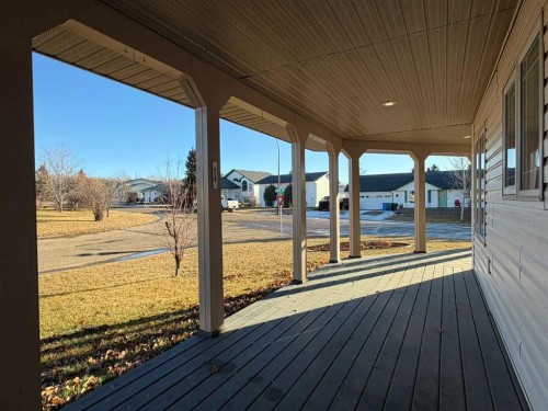 829 Cherry Street, Beaverlodge, AB - Outdoor With Deck Patio Veranda With Exterior