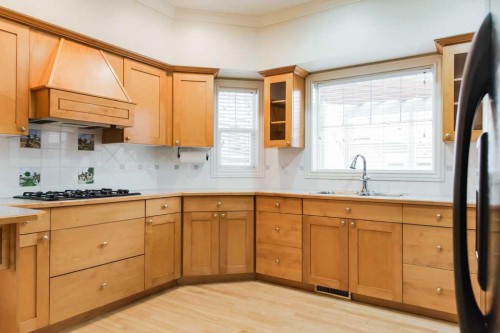 12013 Cygnet Boulevard, Grande Prairie, AB - Indoor Photo Showing Kitchen With Double Sink