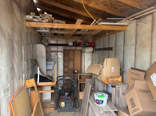 5104 Cote Ave, Donnelly, AB - Indoor Photo Showing Basement