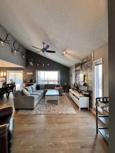 8210 104 Avenue, Peace River, AB - Indoor Photo Showing Living Room