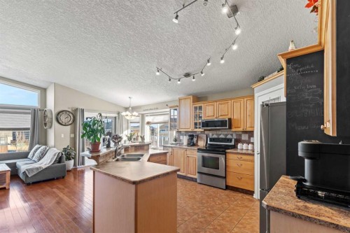 12817 88A Street, Grande Prairie, AB - Indoor Photo Showing Kitchen With Double Sink