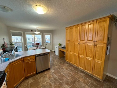 12010 105 Street, Grande Prairie, AB - Indoor Photo Showing Kitchen With Double Sink