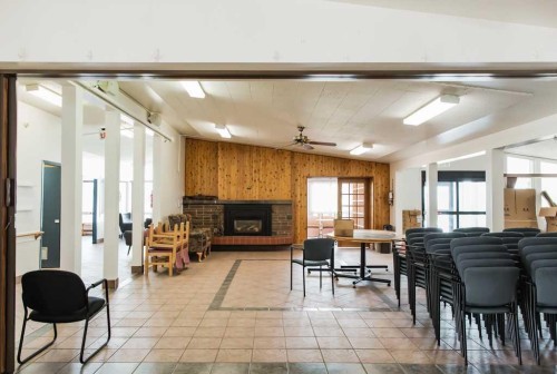 5230 44 Avenue, Spirit River, AB - Indoor With Fireplace