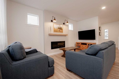 9617 89A Street, Grande Prairie, AB - Indoor Photo Showing Living Room With Fireplace