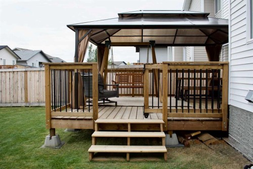 9617 89A Street, Grande Prairie, AB - Outdoor With Deck Patio Veranda With Exterior