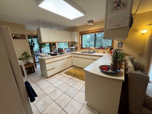 9602 71 Avenue, Peace River, AB - Indoor Photo Showing Kitchen With Double Sink