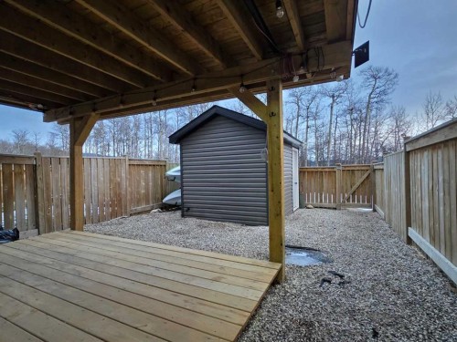 47 97 Avenue, Grande Cache, AB - Outdoor With Deck Patio Veranda With Exterior