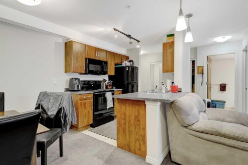 206-9120 96 Avenue, Grande Prairie, AB - Indoor Photo Showing Kitchen