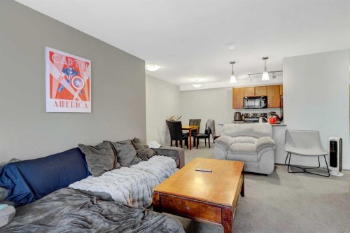206-9120 96 Avenue, Grande Prairie, AB - Indoor Photo Showing Living Room